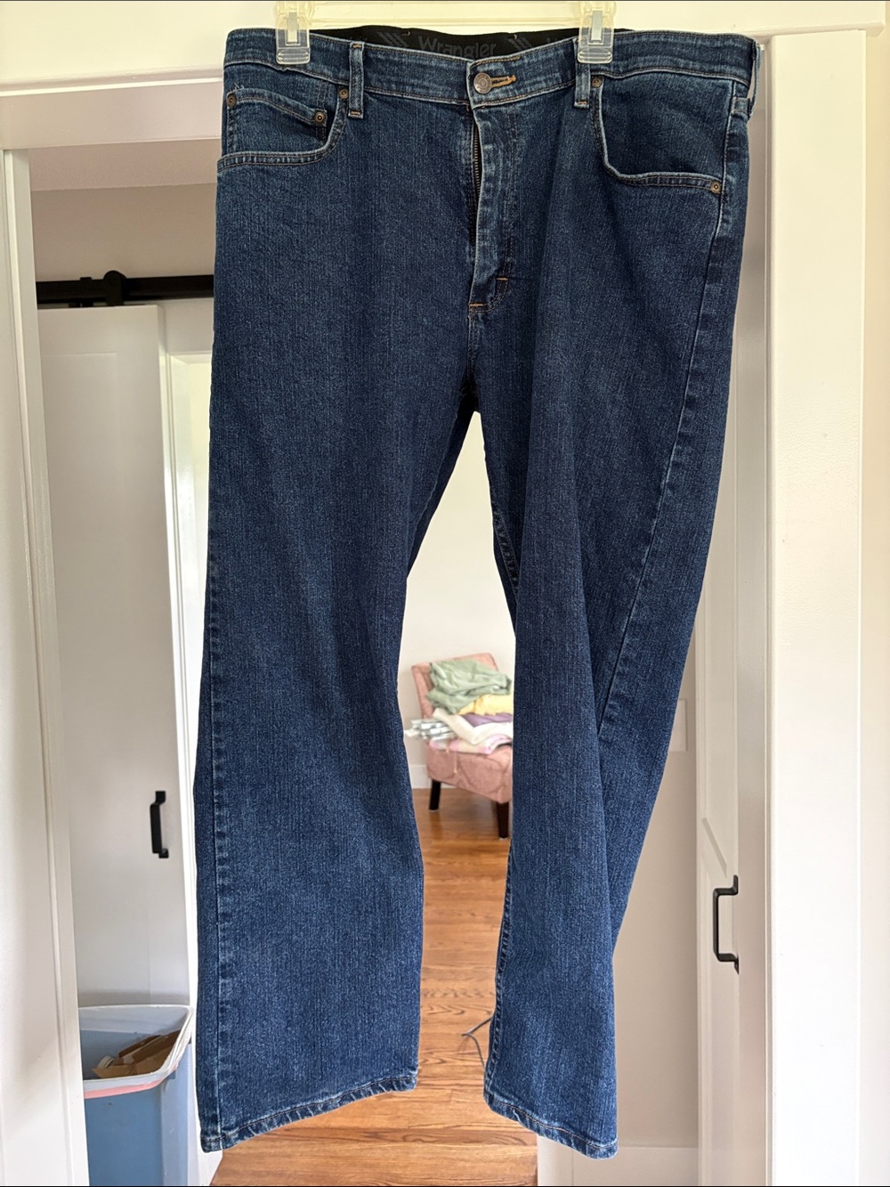 Wrangler Men’s Navy Relaxed Fit Jeans 36/29